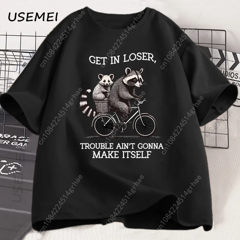 Get in Loser T Shirt Funny Rac - Tee Graphic Print review and price