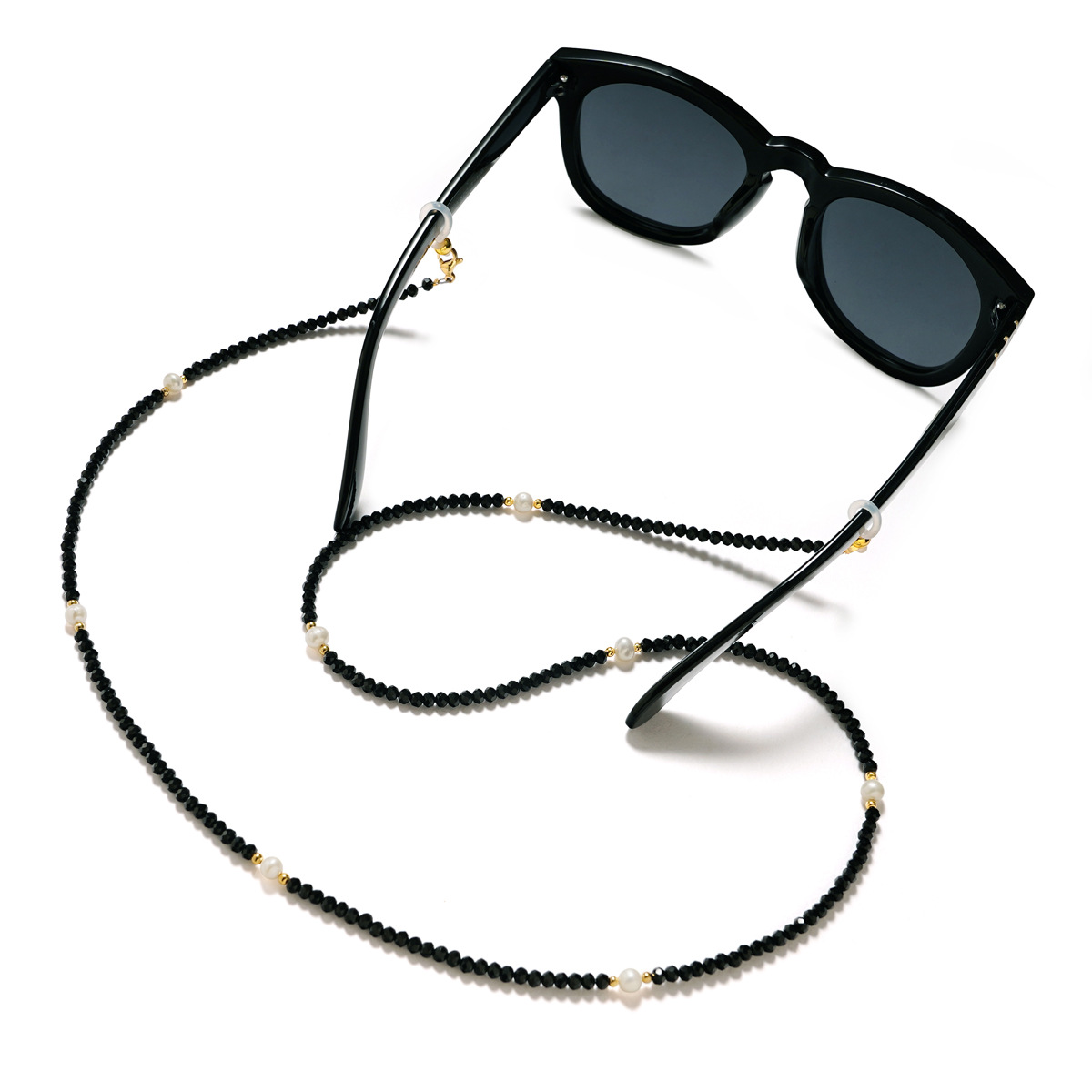 Pearl Crystal Glasses Chain wo - Sunglass Retainer Cord review and price