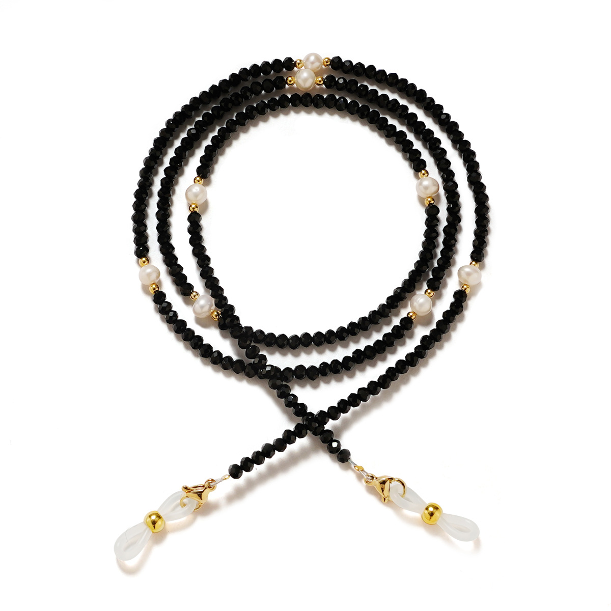 Pearl Crystal Glasses Chain wo - Sunglass Retainer Cord review and price