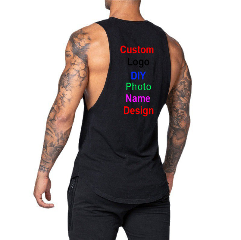 DIY Customized Logo Brand Gym  - Tank Top Muscle review and price