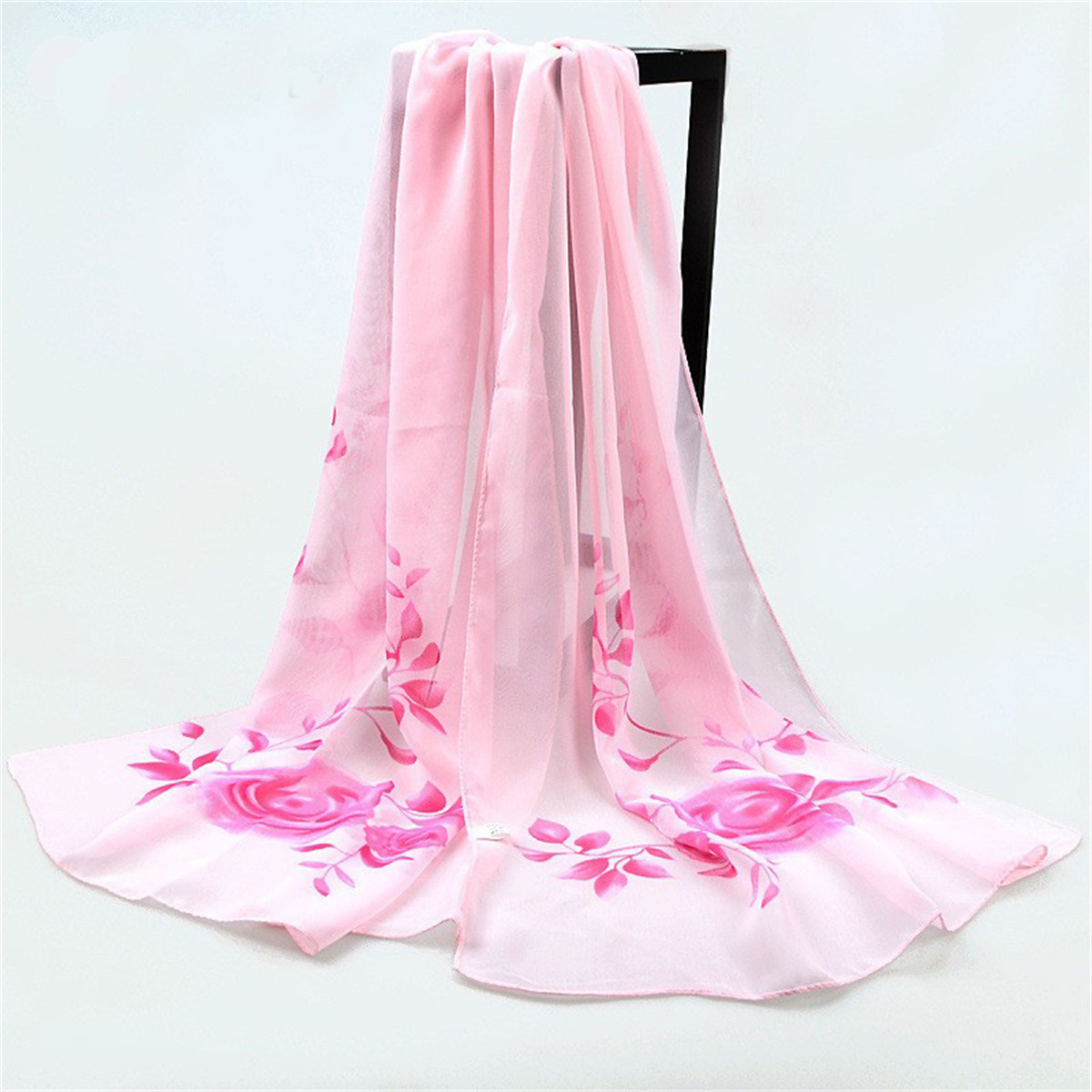 1pcs Chiffon Scarf Simple Eleg - Beach Towel Large review and price