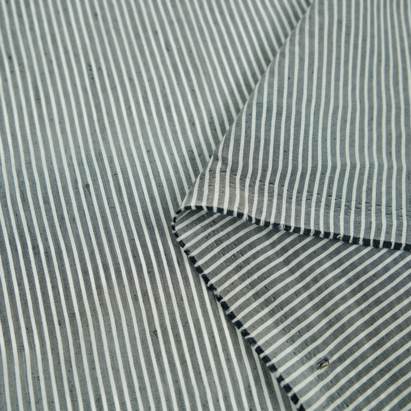 Japanese-style gray-white fine - Linen Shirt Breathable review and price