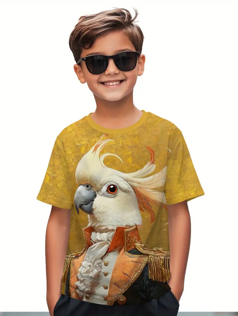 Kids' Tropical Macaw Parrots B - Tee Graphic Print review and price