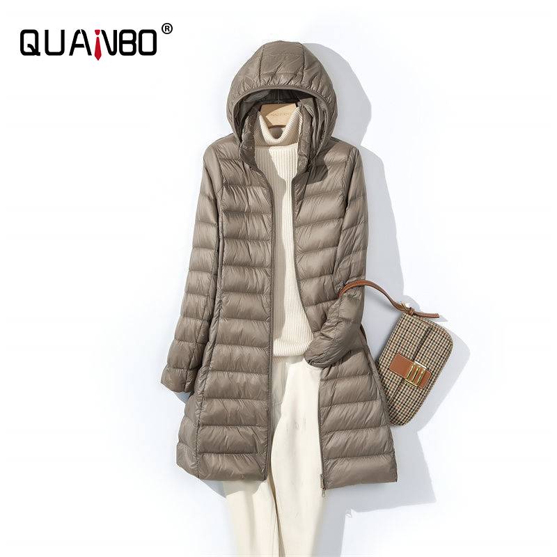 Women Long Puffer Jackets 2024 - Packable Hat Nylon review and price