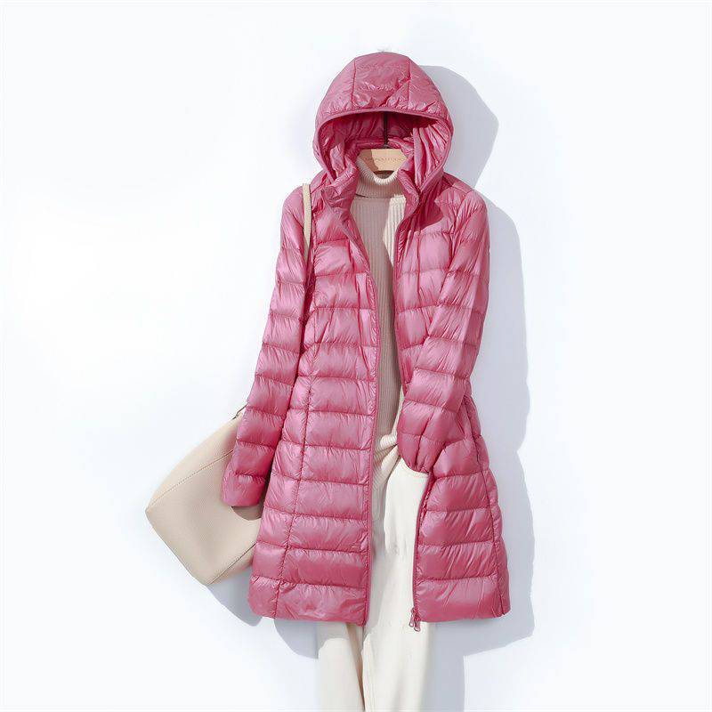 Women Long Puffer Jackets 2024 - Packable Hat Nylon review and price