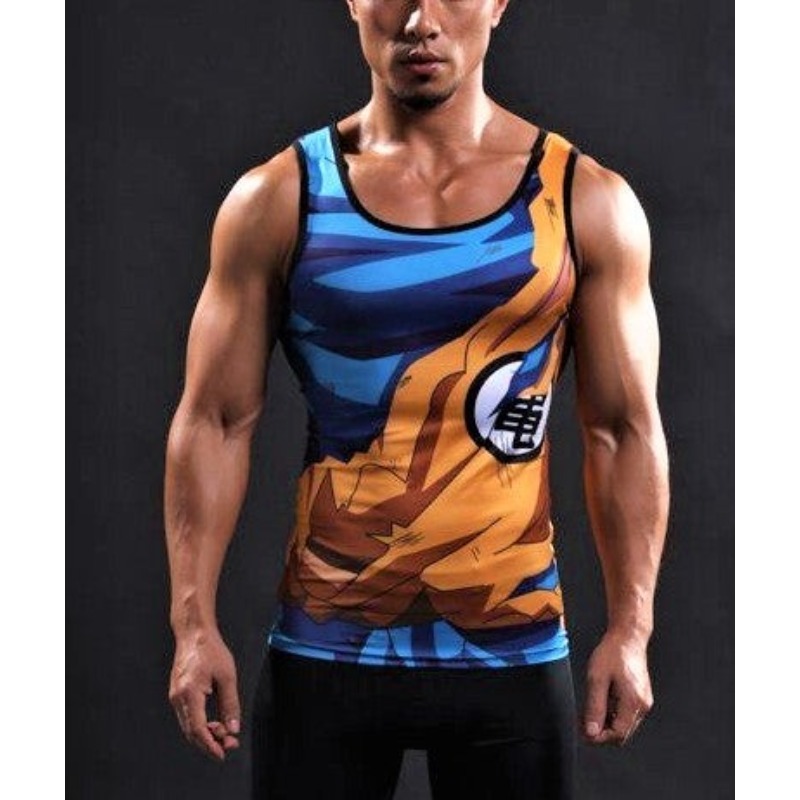 2026Summer Anime Goku Cosplay  - Tank Top Muscle review and price