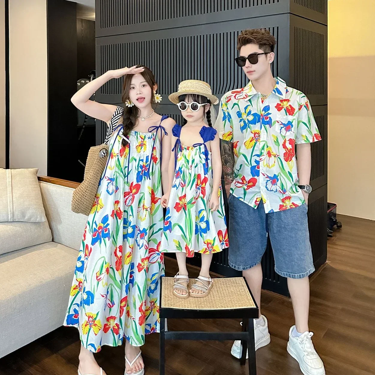VacationClothes Korean Mommy a - Resort Shirt Floral review and price