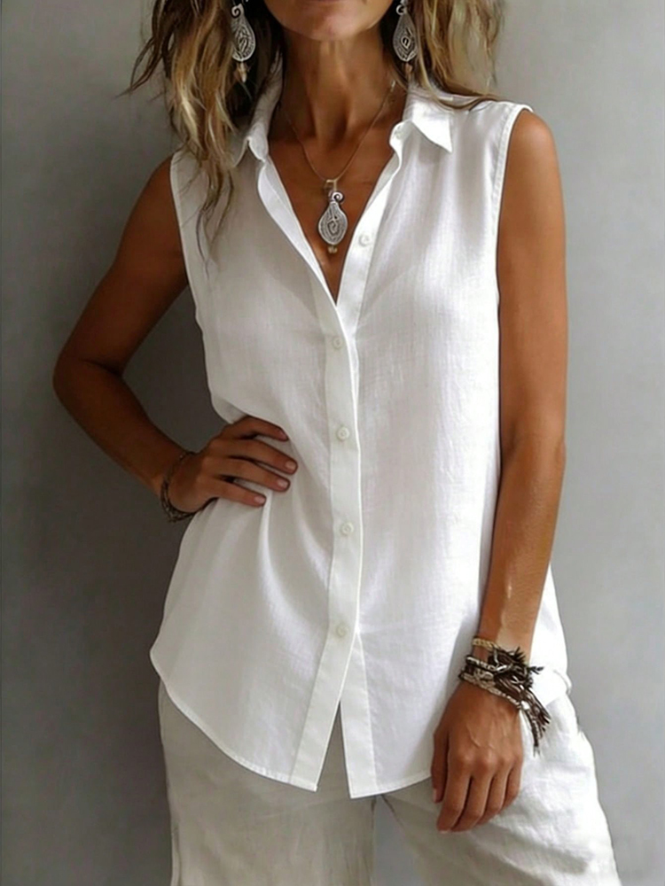 Fashionable and Elegant Sleeve - Shirt Camp Collar review and price