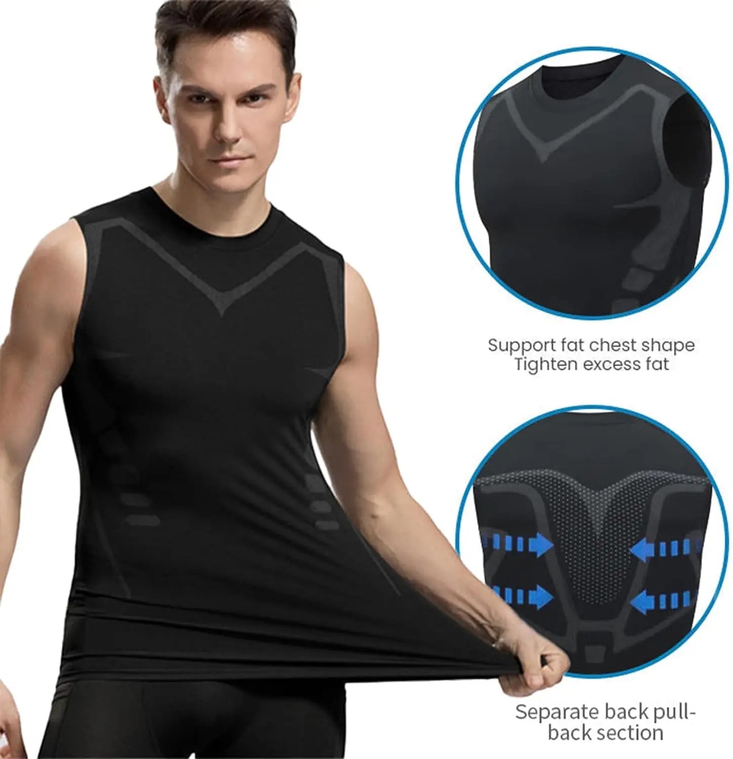 Compression Tank Top Mens Gym  - Tank Top Muscle review and price