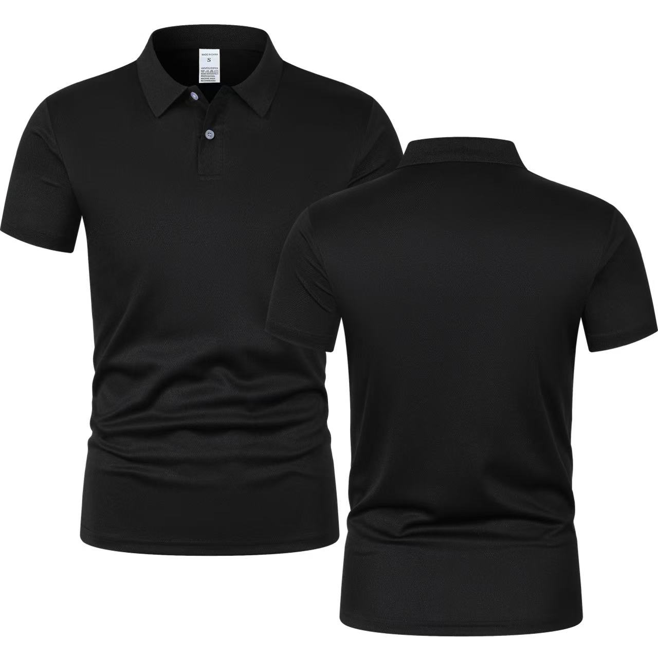 2025 New Summer Men's Short Sl - Polo Shirt Pique review and price